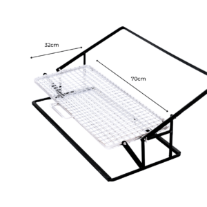 Large Flip Grid Braai - Grid Dimensions