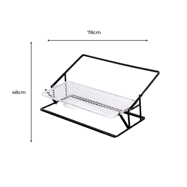 Large Flip Grid Braai Outer Dimensions