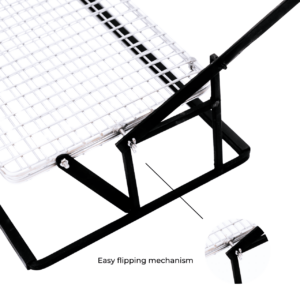 Small Flip Grid Braai Easy Flipping Mechanism