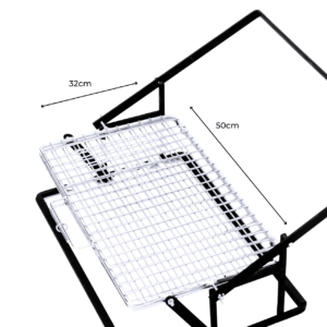 Small Flip Grid Braai - Grid Dimensions