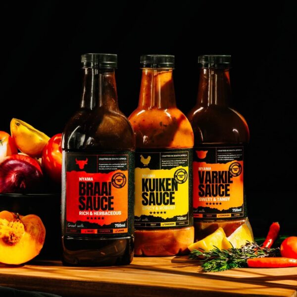 Nyama Braai Sauce Combo 3x750ml