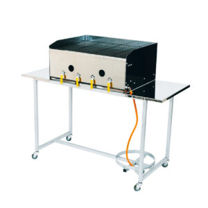 Stainless Steel Gas Flame Griller - 4 Burner 01