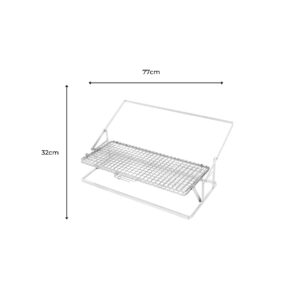 Flip Grid Braai Pro Stainless Steel - Large Dimensions