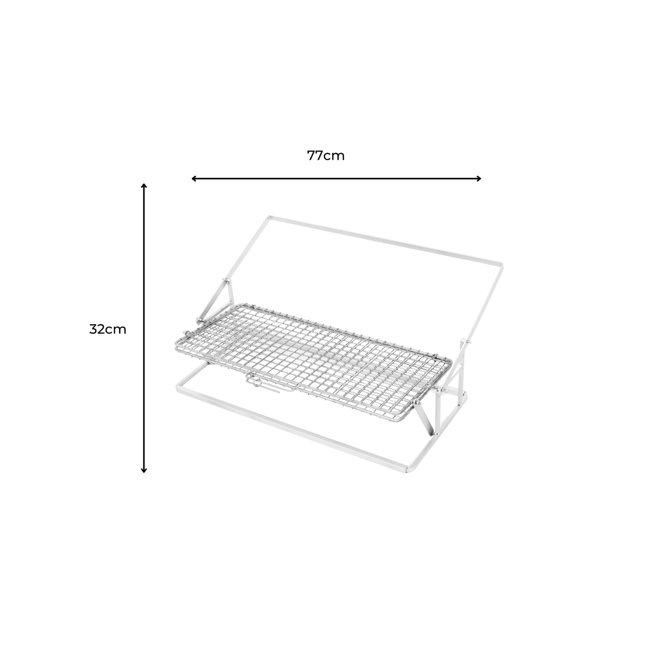 Flip Grid Braai Pro Stainless Steel - Large Dimensions